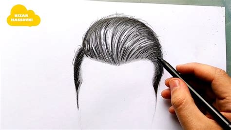 cheveux homme dessin|dessiner des cheveux.